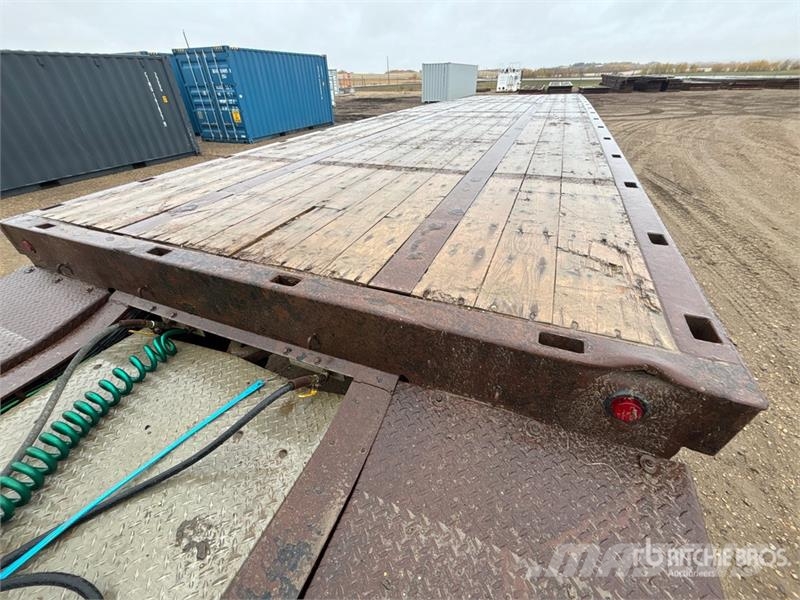 Lode King PFJ 32 ft Super B-Train Lead Flatbed Trailer 自卸半挂车