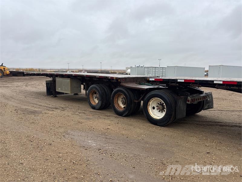 Lode King PFJ 32 ft Super B-Train Lead Flatbed Trailer 自卸半挂车