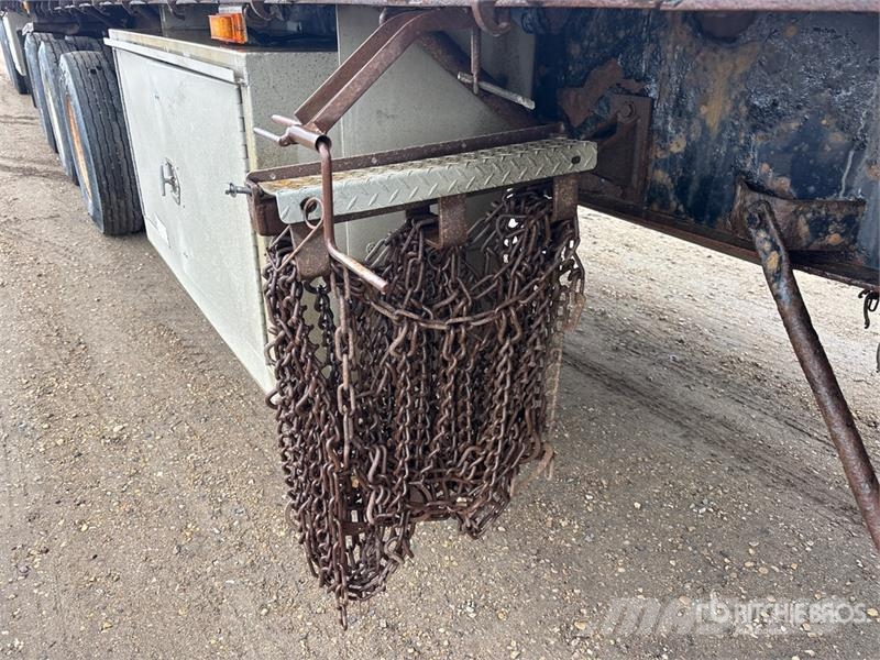 Lode King PFJ 32 ft Super B-Train Lead Flatbed Trailer 自卸半挂车