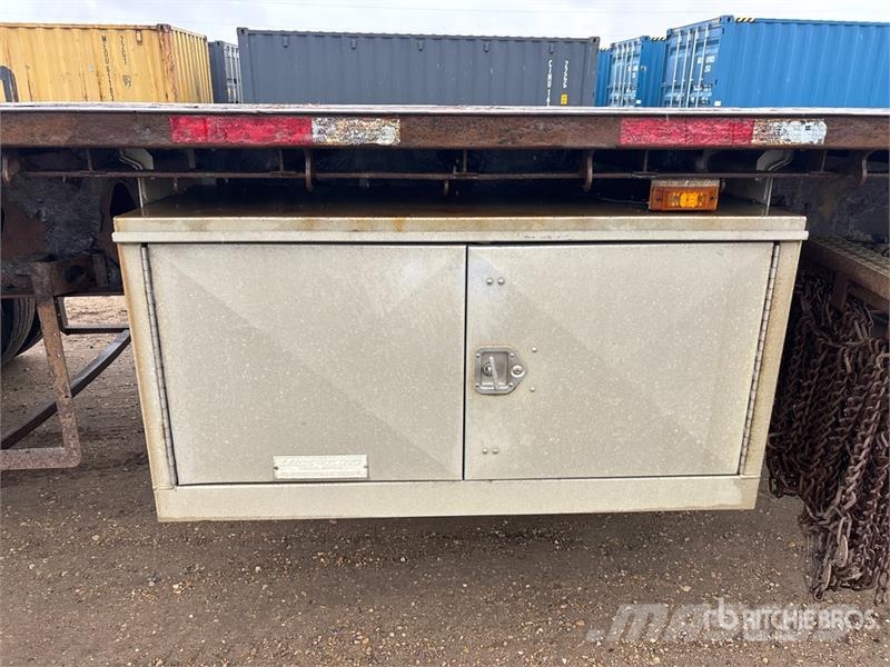 Lode King PFJ 32 ft Super B-Train Lead Flatbed Trailer 自卸半挂车