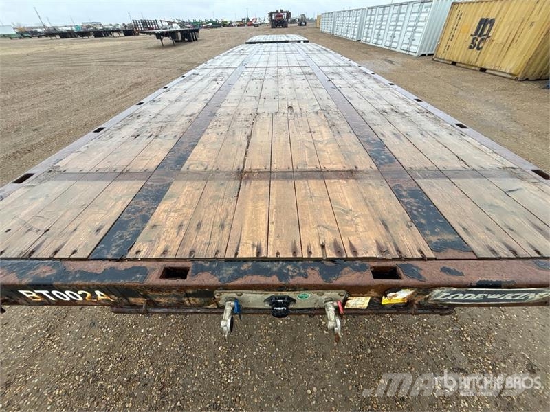 Lode King PFJ 32 ft Super B-Train Lead Flatbed Trailer 自卸半挂车