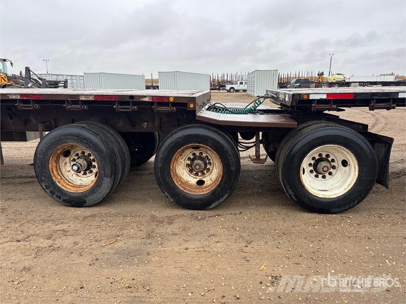Lode King PFJ 32 ft Super B-Train Lead Flatbed Trailer 自卸半挂车