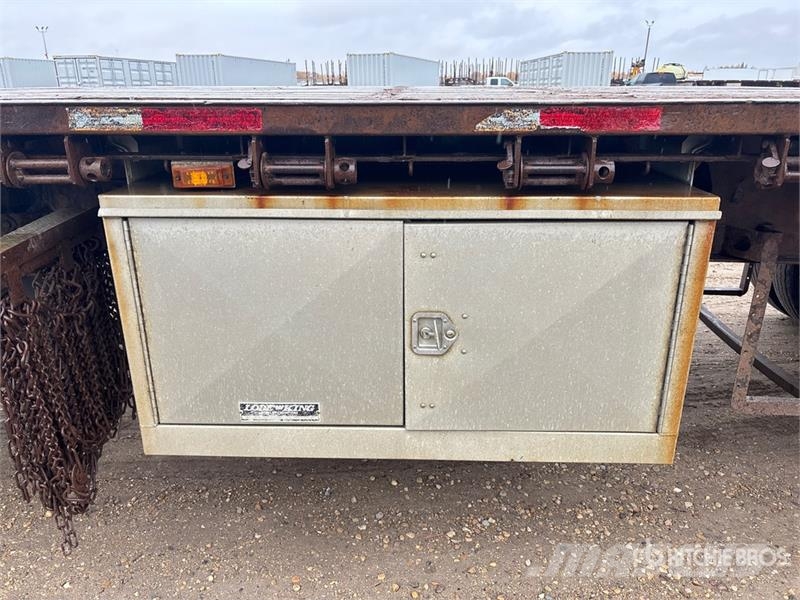 Lode King PFJ 32 ft Super B-Train Lead Flatbed Trailer 自卸半挂车