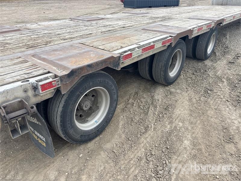 Lode King SDG51-3 51 ft Tri/A Step Deck Trailer Niski utovarivači