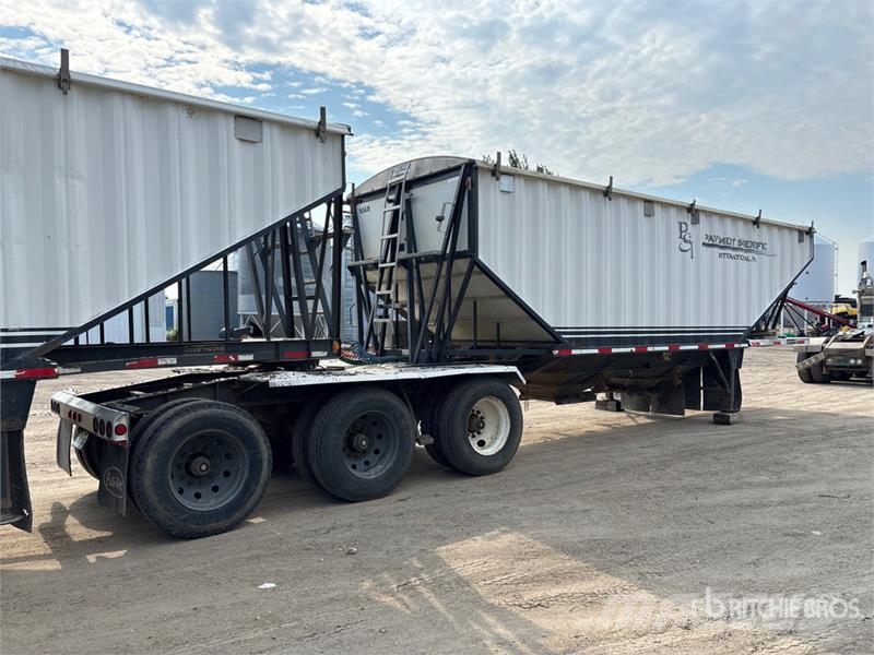 Lode King Super B-Train Grain Trailer Reboques de grãos e silagem