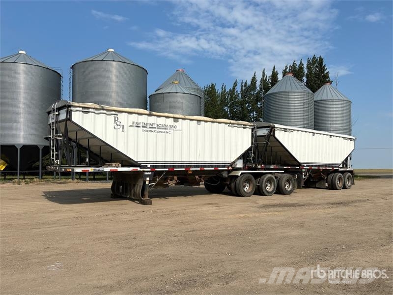 Lode King Super B-Train Grain Trailer Reboques de grãos e silagem