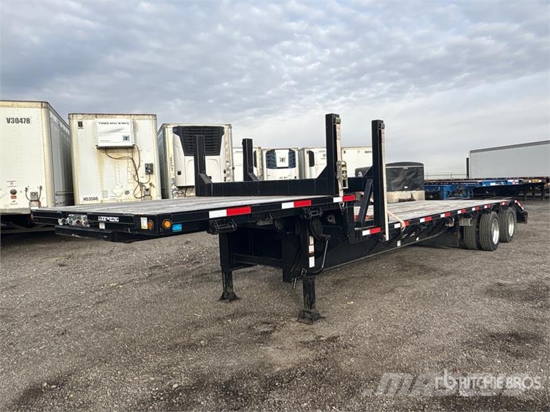 Lode King T/A Lowboy Trailer Mélybölcsős