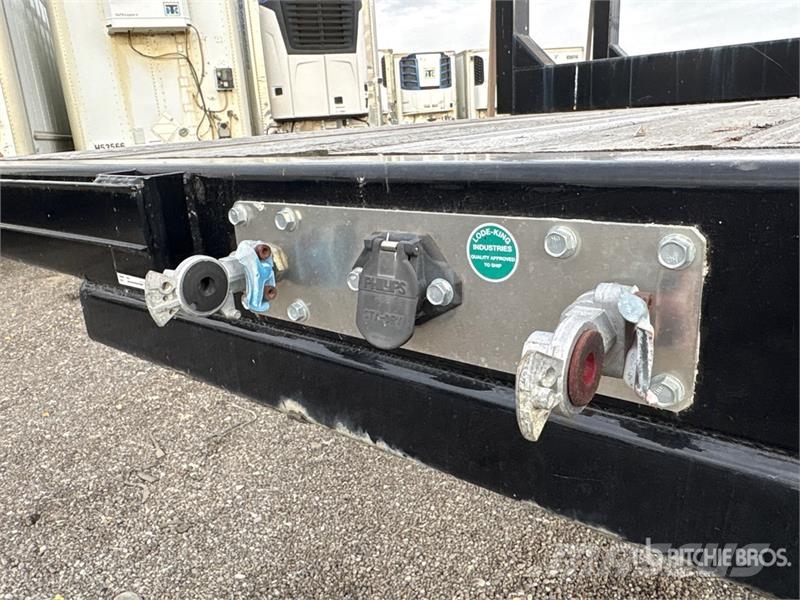 Lode King T/A Lowboy Trailer Mélybölcsős