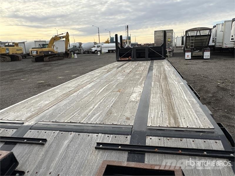 Lode King T/A Lowboy Trailer Mélybölcsős