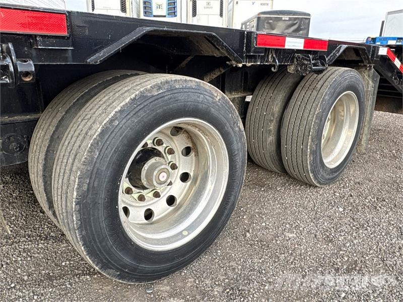 Lode King T/A Lowboy Trailer Mélybölcsős