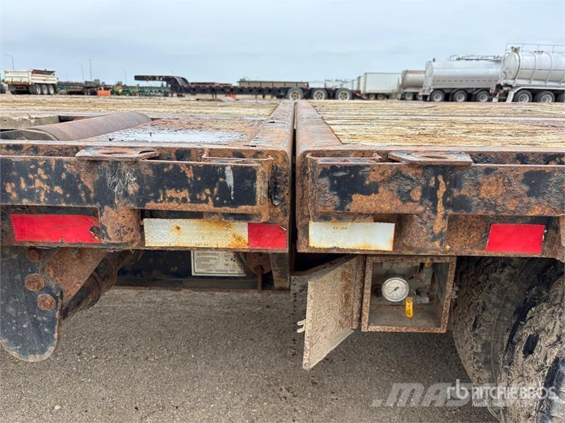 Lode King Tri/A 51 ft Extendable Step Deck Trailer Niski utovarivači