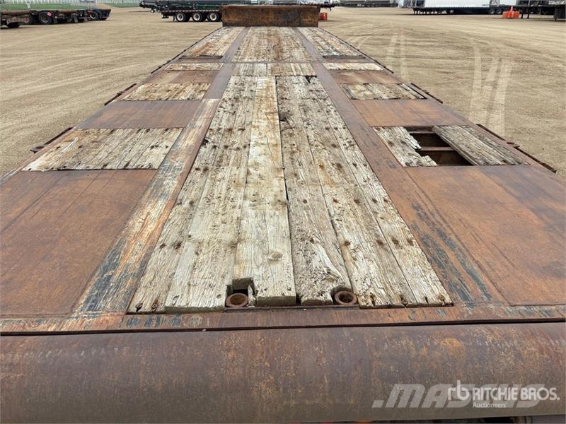 Lode King Tri/A 51 ft Extendable Step Deck Trailer Plataformas bajas
