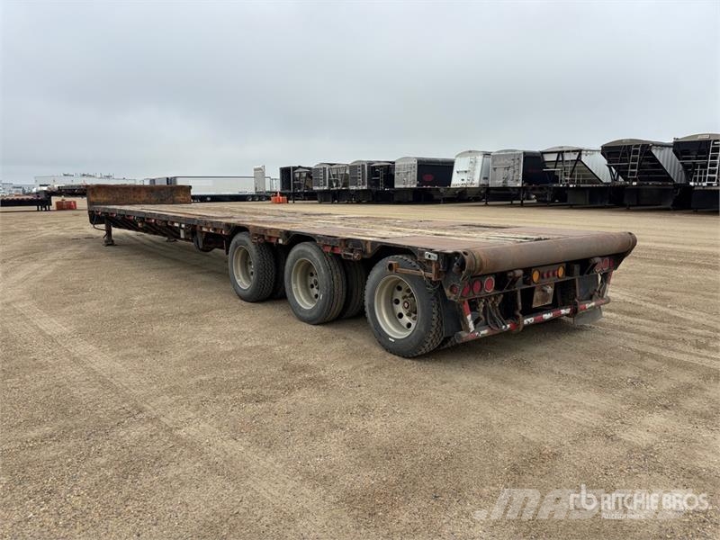 Lode King Tri/A 51 ft Extendable Step Deck Trailer Plataformas bajas