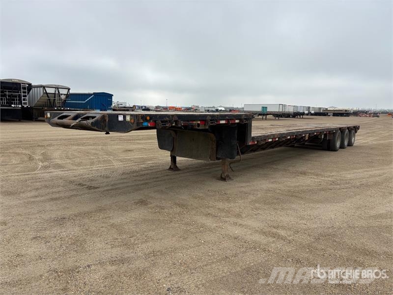 Lode King Tri/A 51 ft Extendable Step Deck Trailer Plataformas bajas