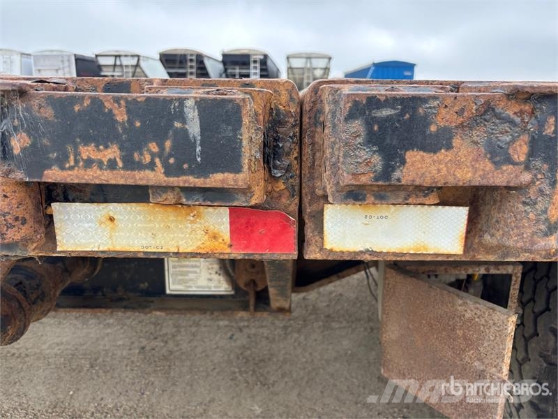 Lode King Tri/A 51 ft Extendable Step Deck Trailer Plataformas bajas