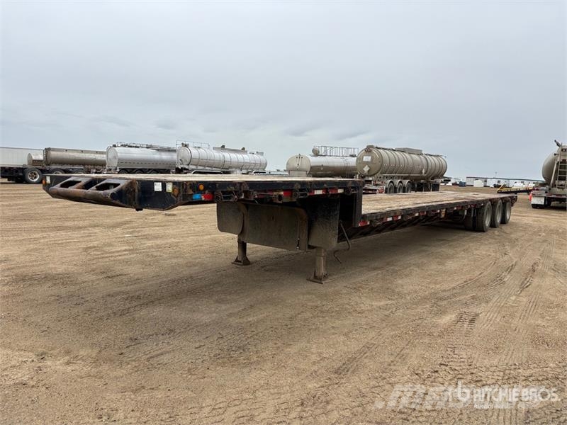 Lode King Tri/A 51 ft Extendable Step Deck Trailer Niski utovarivači