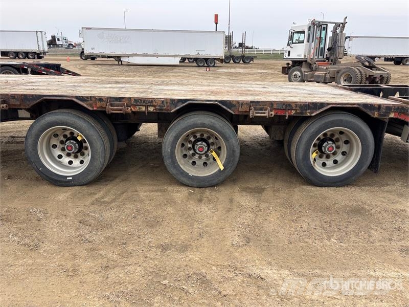 Lode King Tri/A Lowboy Trailer Nízko rámové nákladné automobily
