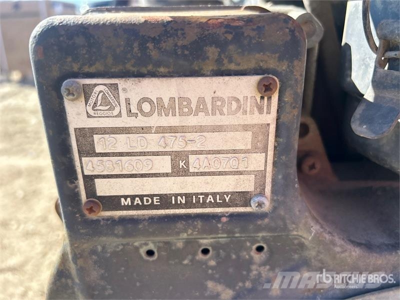 Lombardini Hydraulic Power Pack Martelli idraulici per pali
