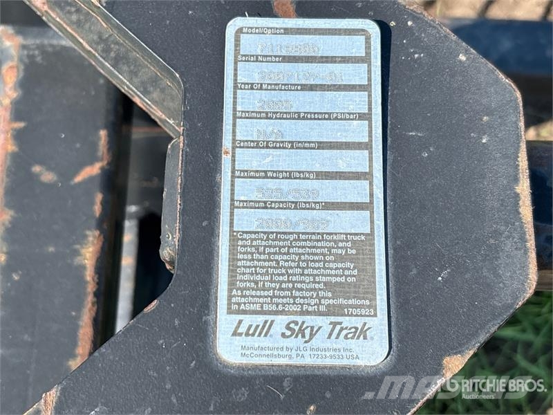 Lull Sky Trak 15 ft Boom Crane parts and equipment