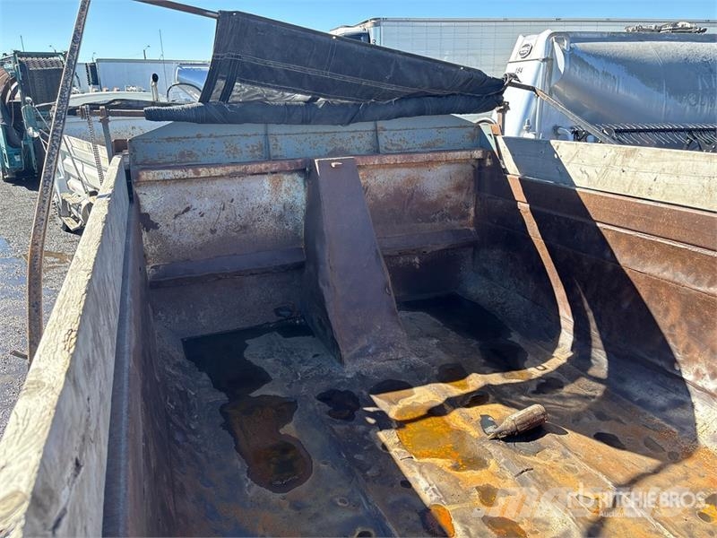  M &  14 ft Tri/A Pup Dump Trailer Remorque benne
