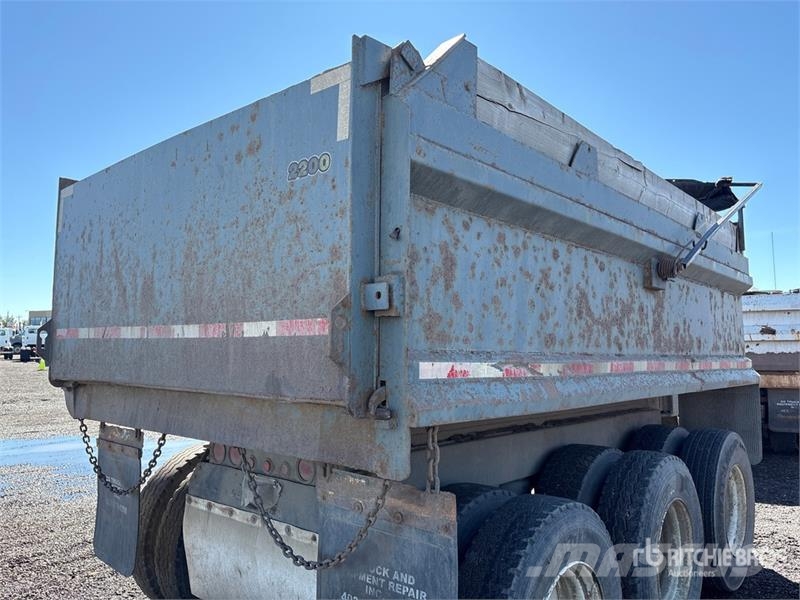  M &  14 ft Tri/A Pup End Dump Trailer Kiper prikolice