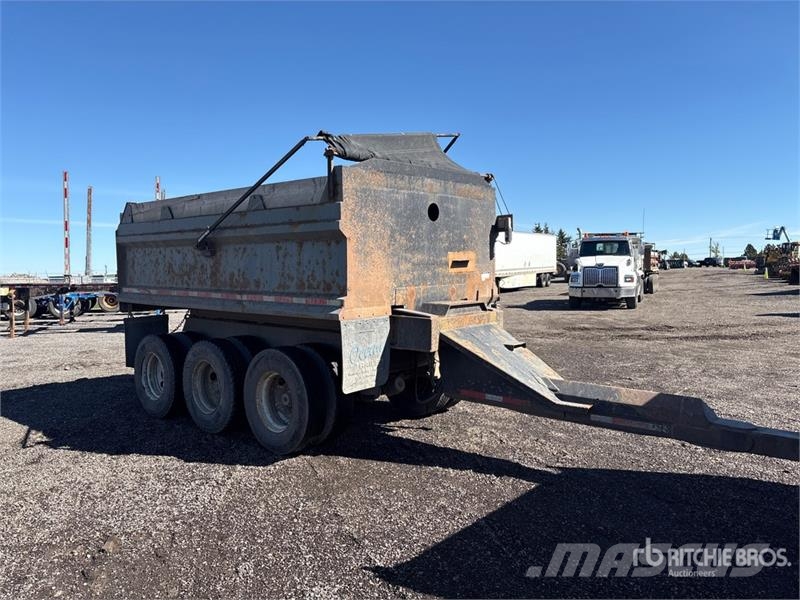  M &  14 ft Tri/A Pup End Dump Trailer Kiper prikolice