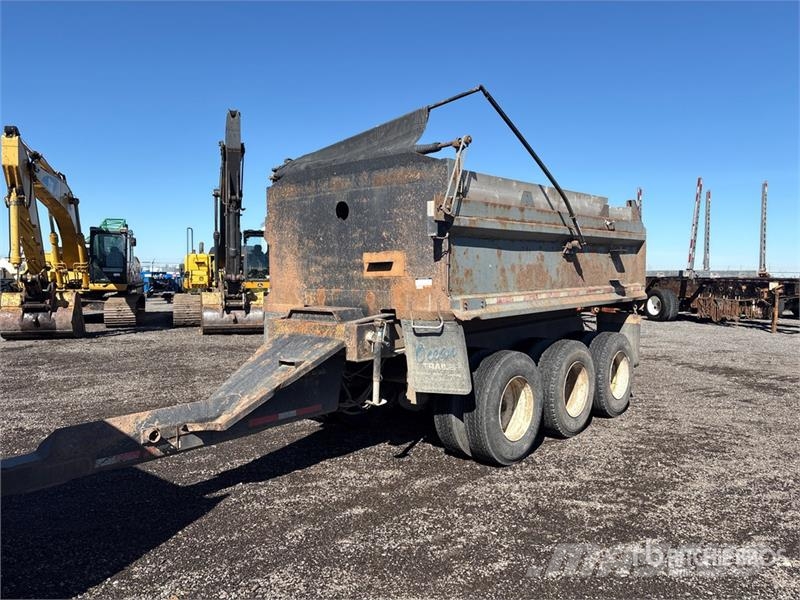  M &  14 ft Tri/A Pup End Dump Trailer Kiper prikolice