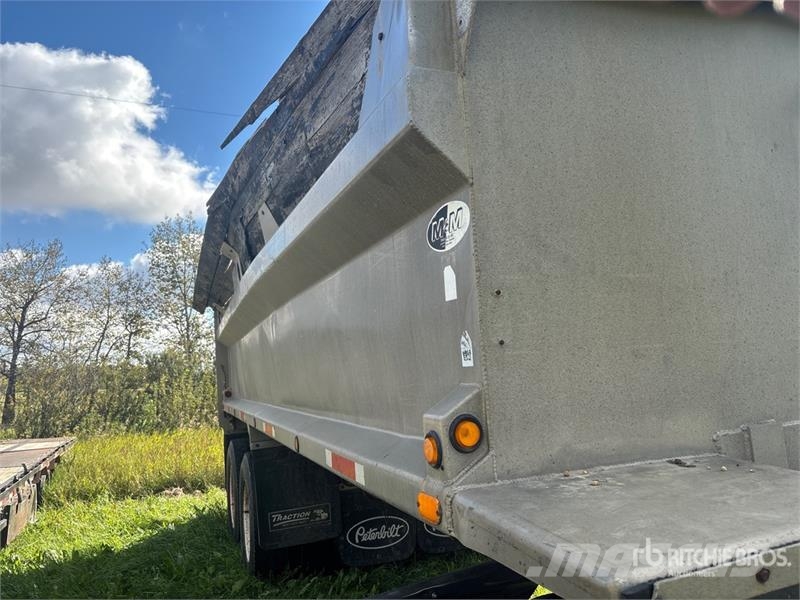 M & 20 ft Tri/A Pup Aluminum End Dump Trailer Kipper