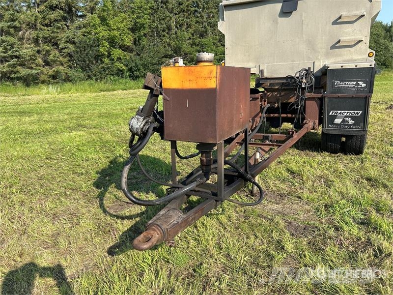  M &  20 ft Tri/A Pup Aluminum End Dump Trailer Bañera