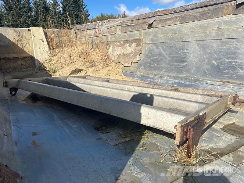 M & 20 ft Tri/A Pup Aluminum End Dump Trailer Kipper