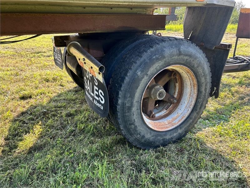  M &  20 ft Tri/A Pup Aluminum End Dump Trailer Bañera