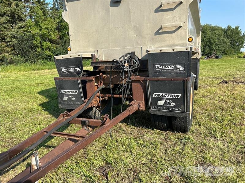  M &  20 ft Tri/A Pup Aluminum End Dump Trailer Bañera