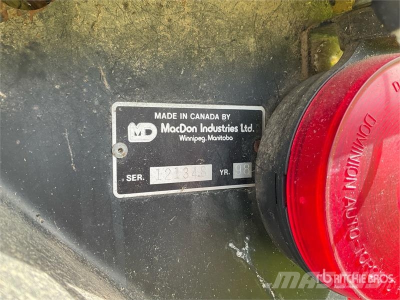 MacDon 962 30 ft Draper Combine Header Testate per mietitrebbie