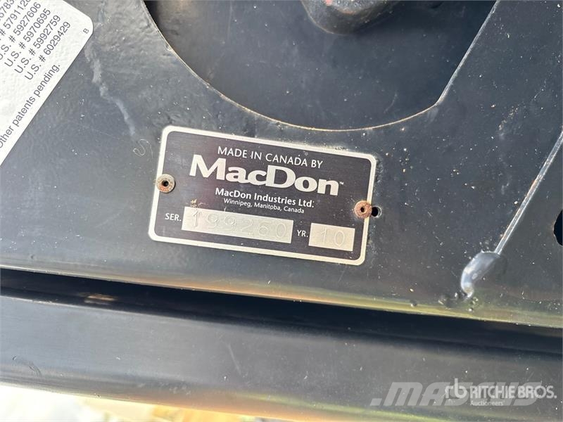 MacDon D50 رؤوس الحصادات الدراسات
