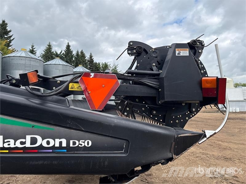 MacDon D50 رؤوس الحصادات الدراسات