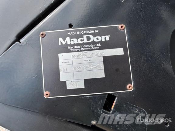 MacDon FD140 رؤوس الحصادات الدراسات