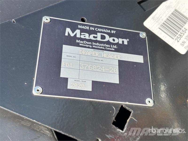 MacDon FD145 45 ft Flex Draper Combine Header Glave hederi za kombajne