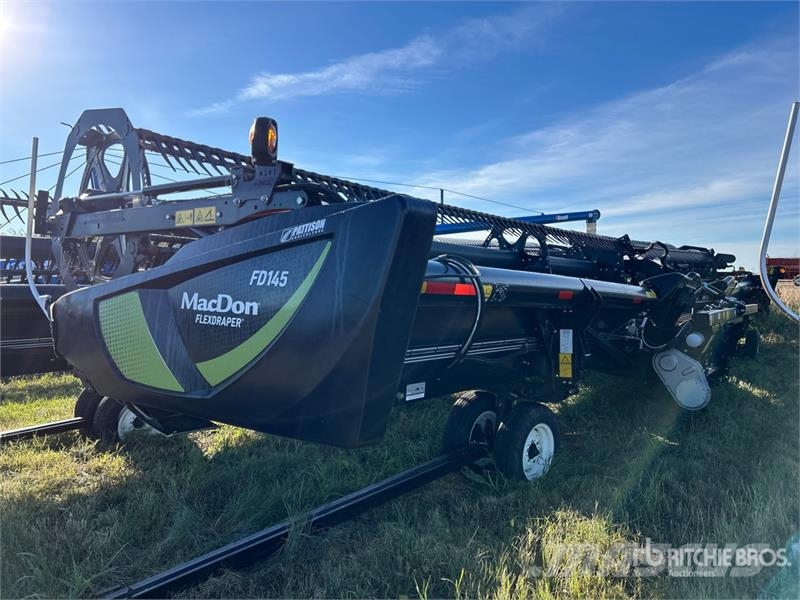 MacDon FD145 45 ft Flex Draper Combine Header Cabeçotes de colheitadeira