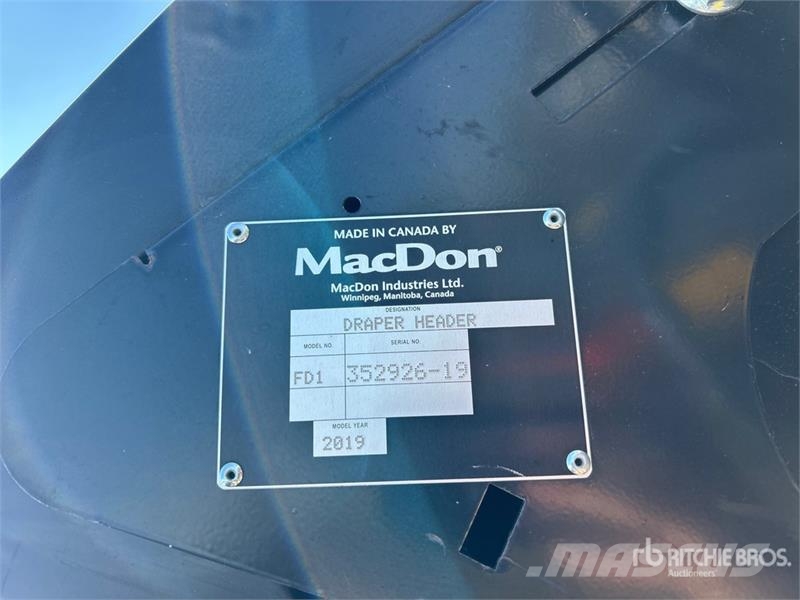 MacDon FD145 45 ft Flex Draper Combine Header Glave hederi za kombajne