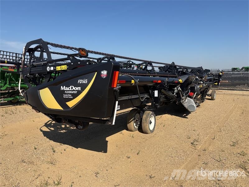 MacDon FD145 45 ft Flex Draper Combine Header Cabeçotes de colheitadeira
