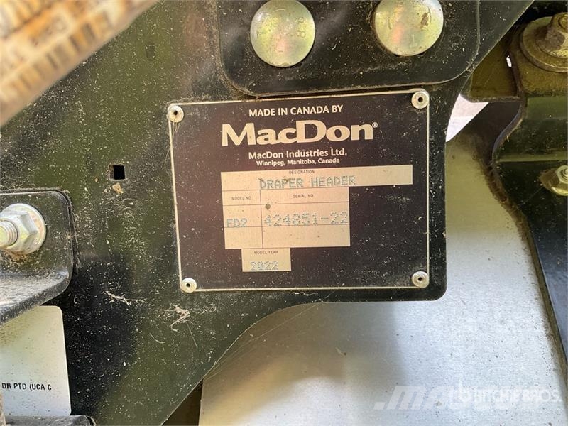 MacDon FD240 40 ft Flex Draper 40 Ft Flex Draper Combine Κεφαλές θεριζοαλωνιστικών μηχανών