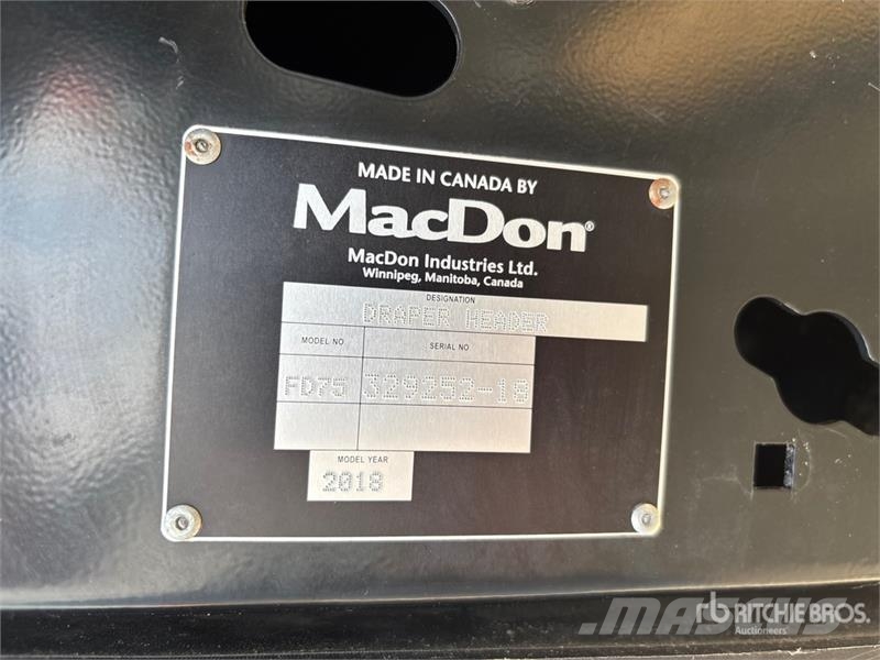 MacDon FD75-D رؤوس الحصادات الدراسات