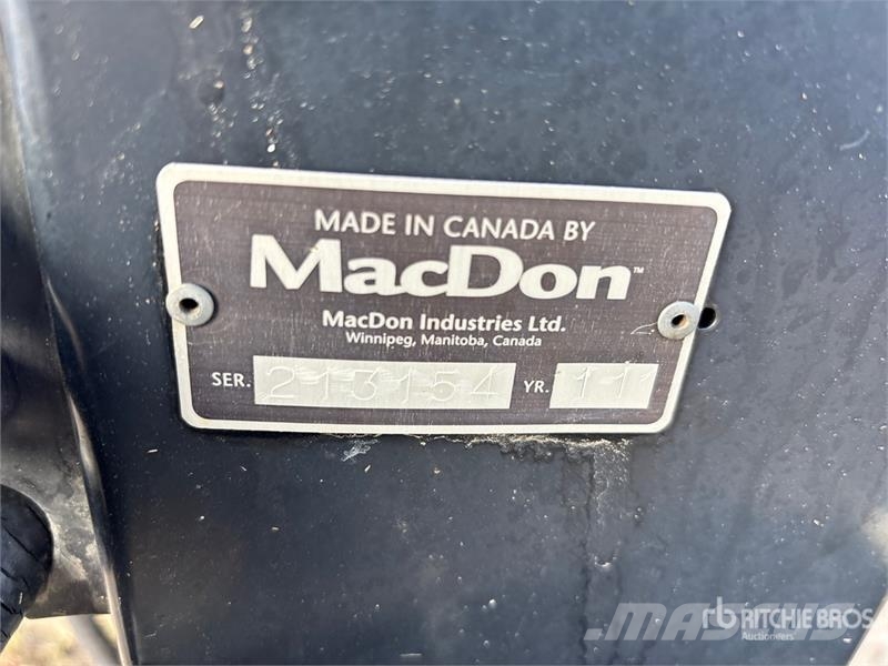 MacDon Header Adapter Altri componenti