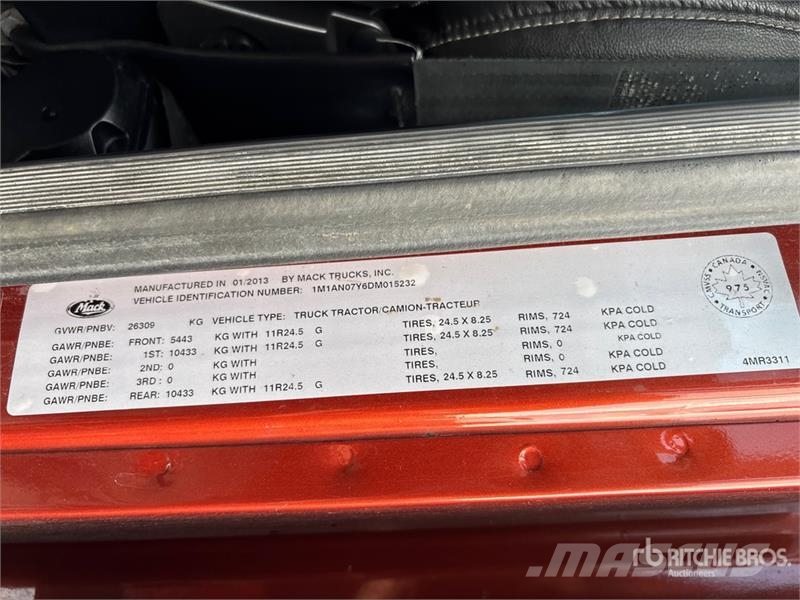 Mack CHU613 Autotractoare
