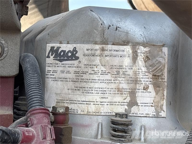 Mack CTP 8x4 Mixer Truck Betonvedēji
