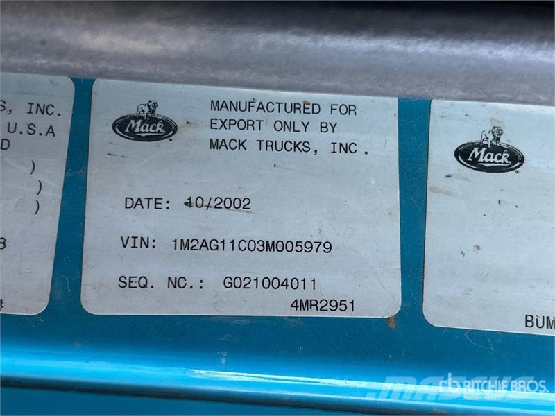 Mack CV713 Komunalni tovornjaki