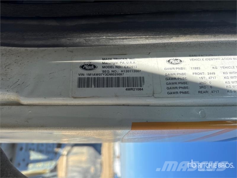Mack CXU613 Autotractoare