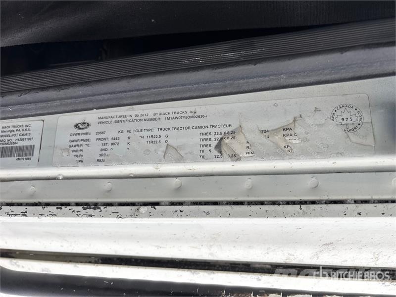 Mack CXU613 Çekiciler