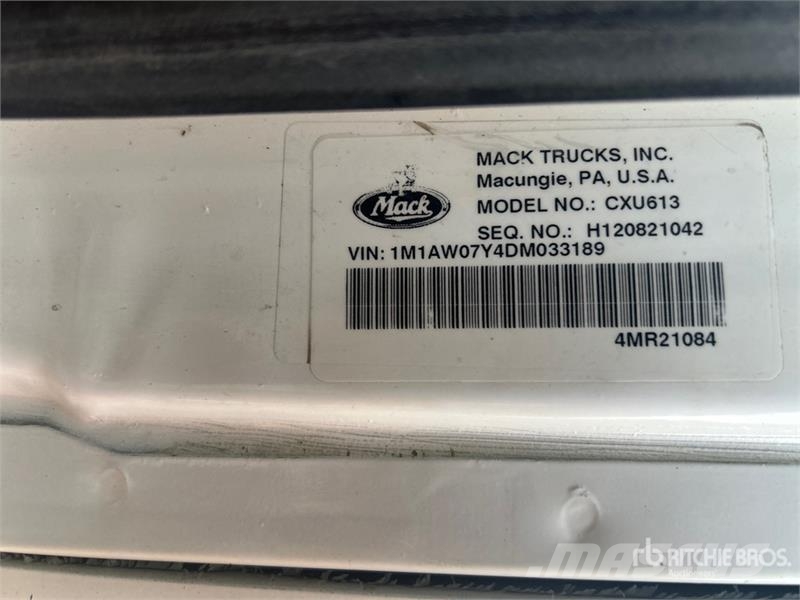 Mack CXU613 Tractor Units