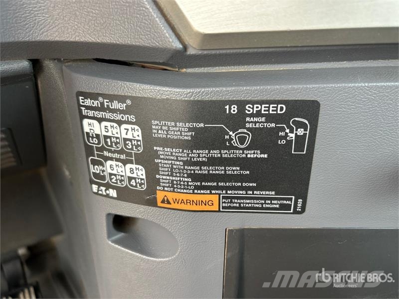 Mack CXU613 曳引機組件
